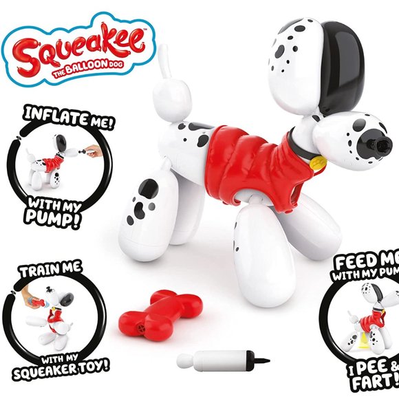 Squeakee Spotty the Balloon Dog Exclusive 14-Inch Interactive Figure - Picture 4 of 14